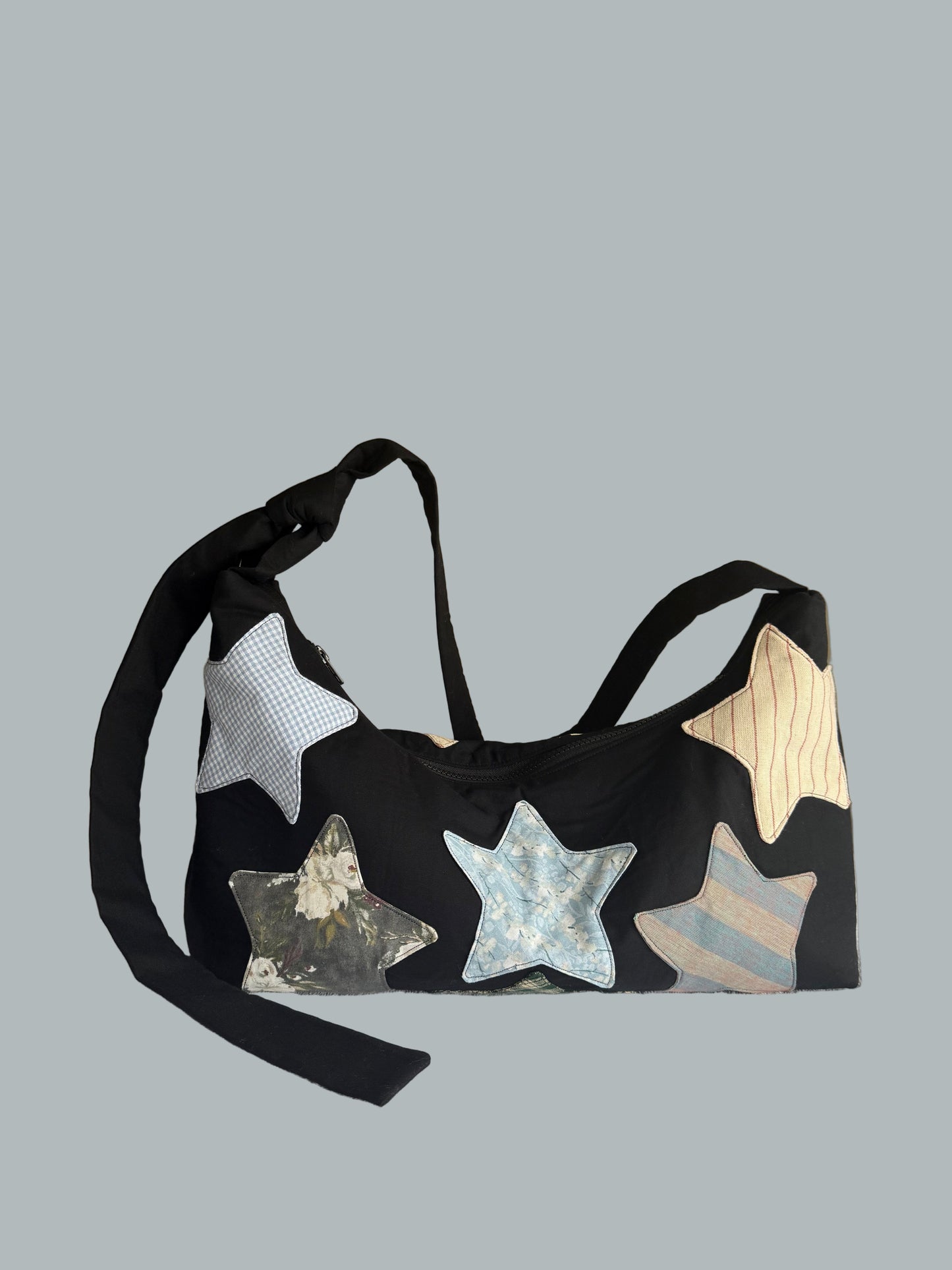 Star Patch Messenger Bag