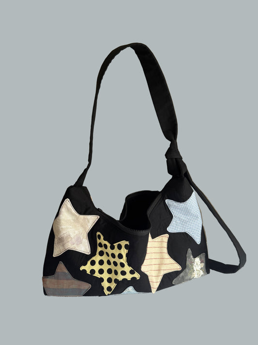 Star Patch Messenger Bag