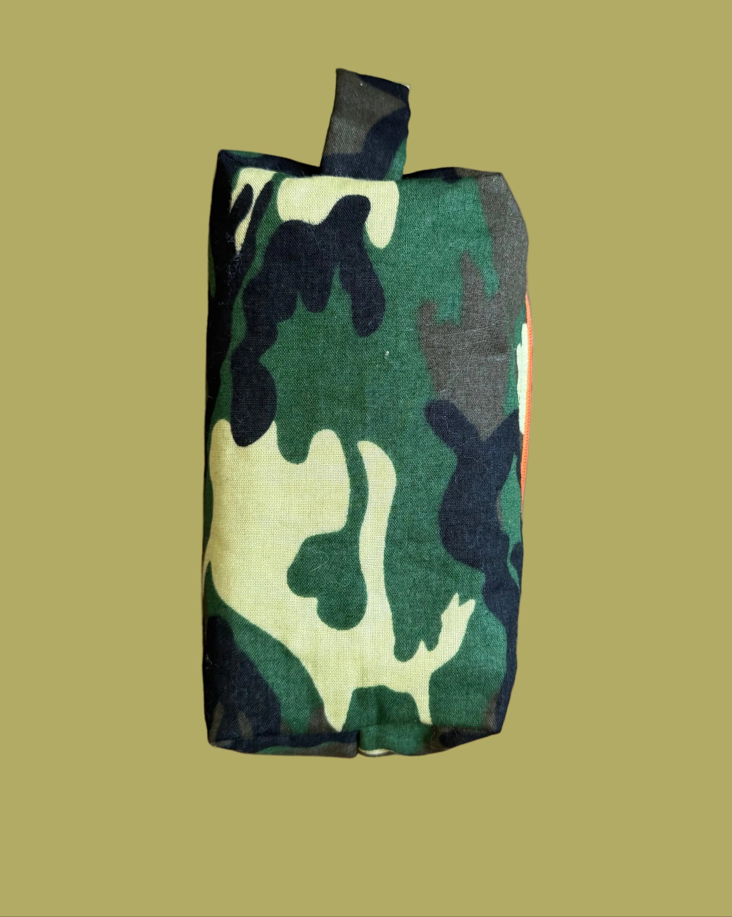Green Camo Travel Bag