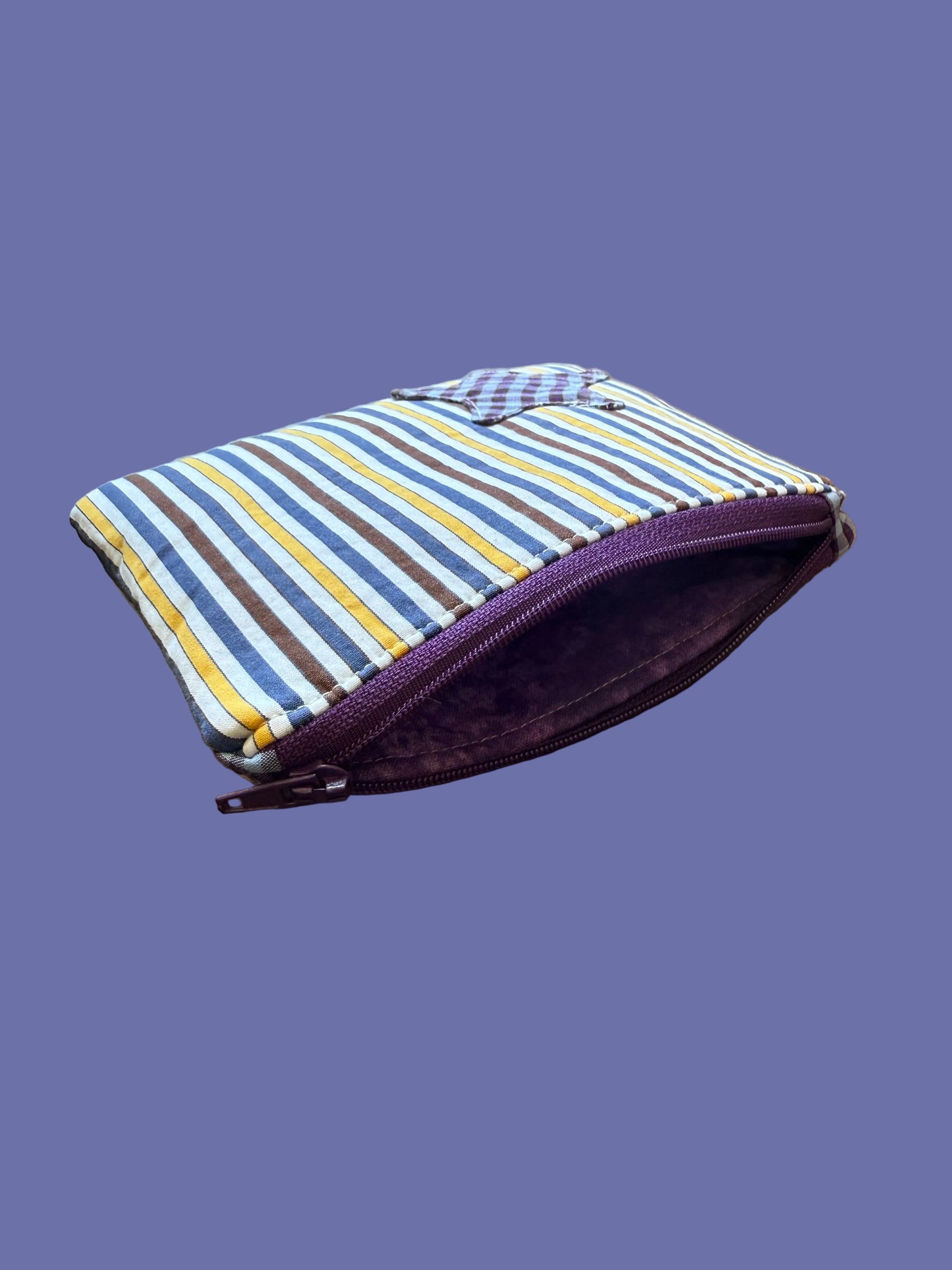 Striped Mini Travel Bag