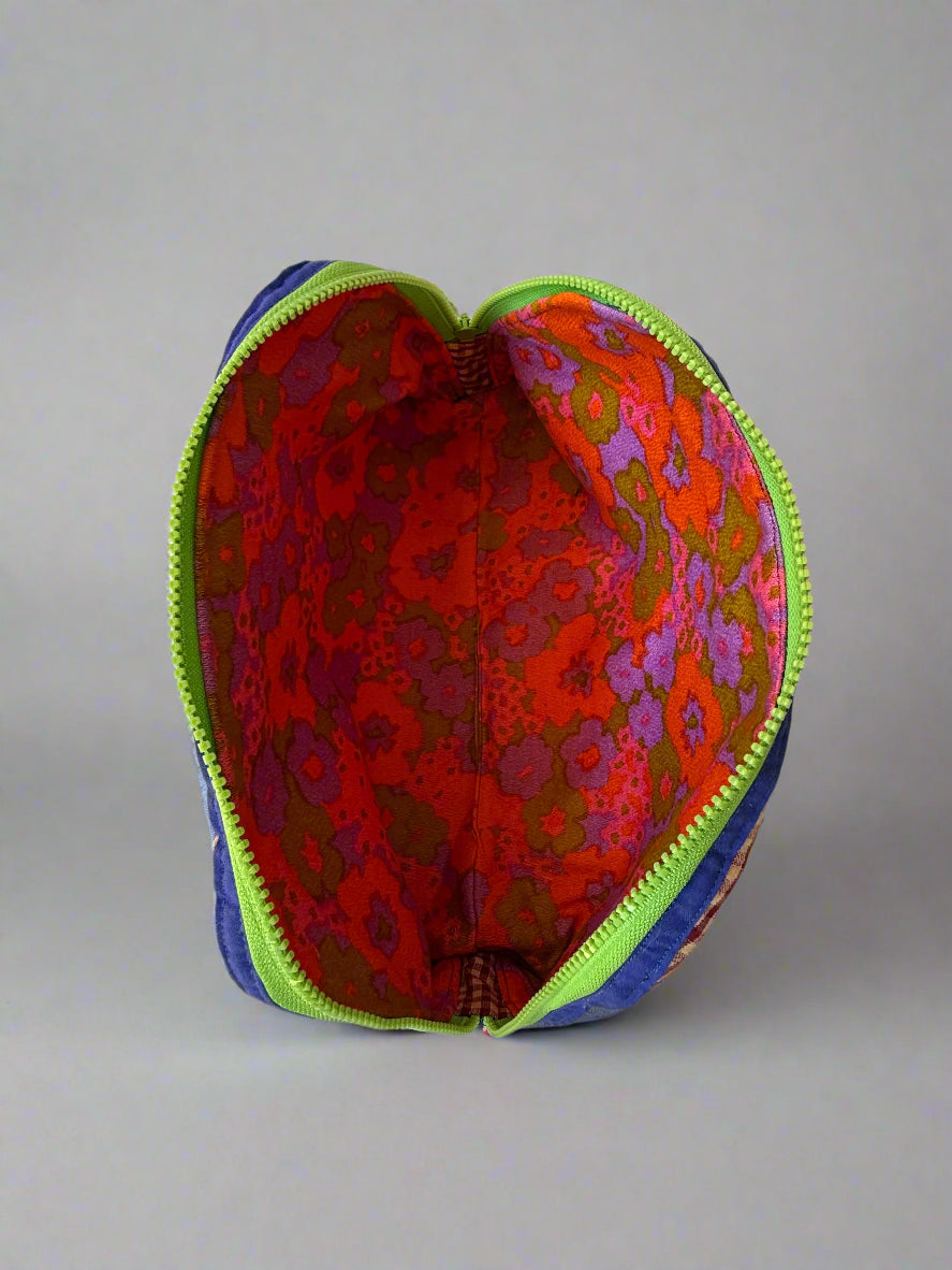 Red Gingham Travel Bag