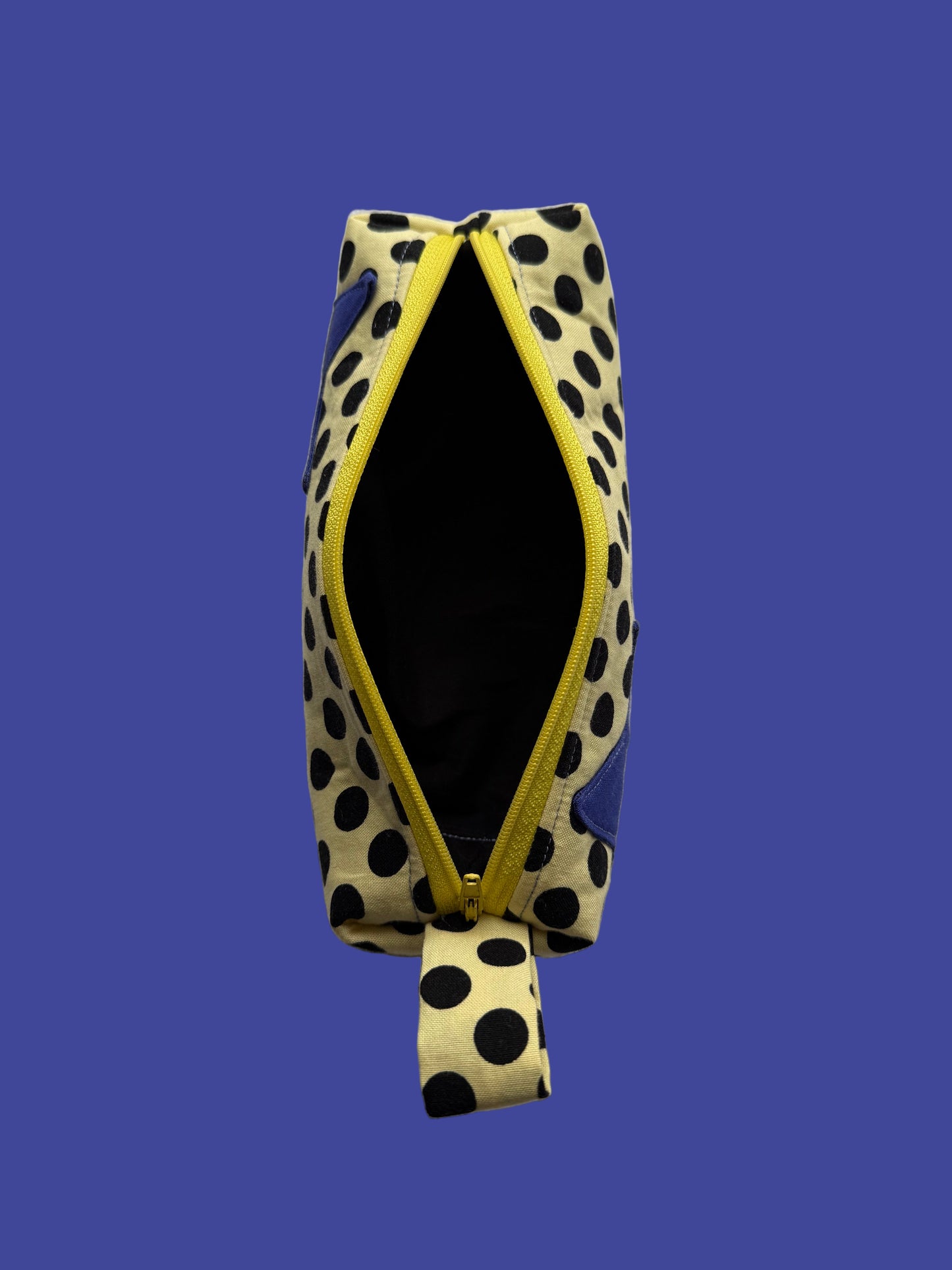 Yellow Polka Dot Pencil Pouch