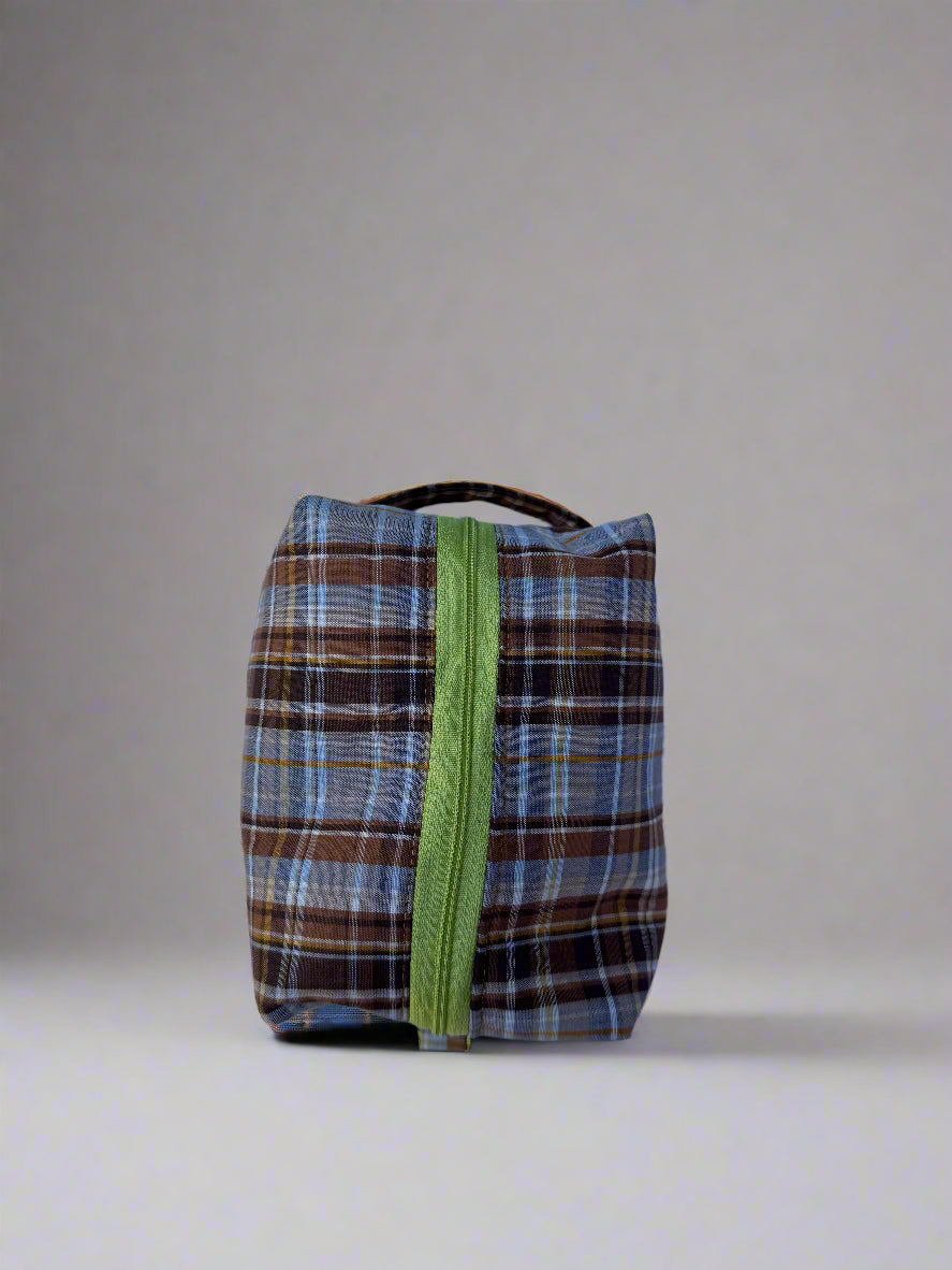 Plaid Travel Small Bag