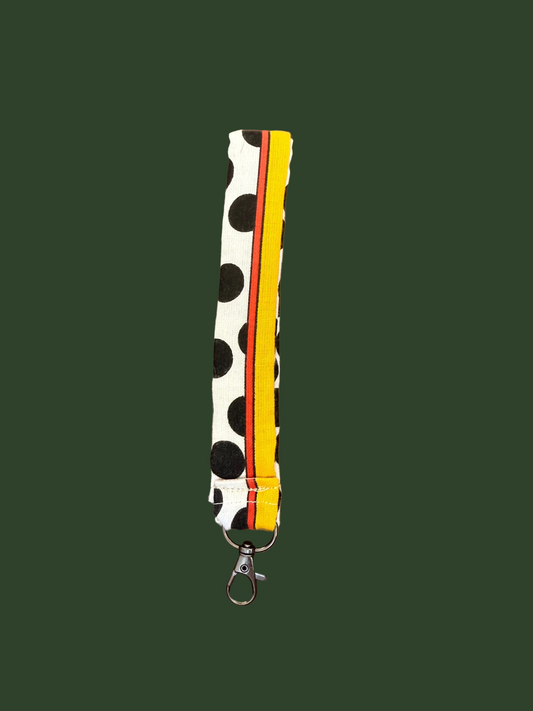 Polka Dot Keychain