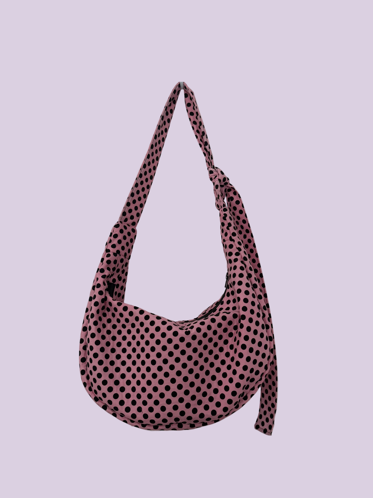 Pink Polka Dot Cres Bag