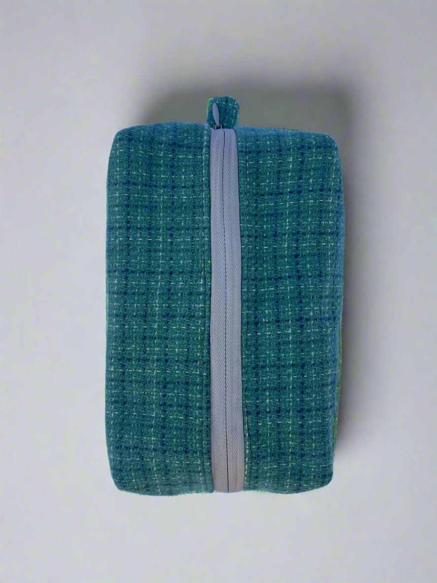 Green Flannel Bag